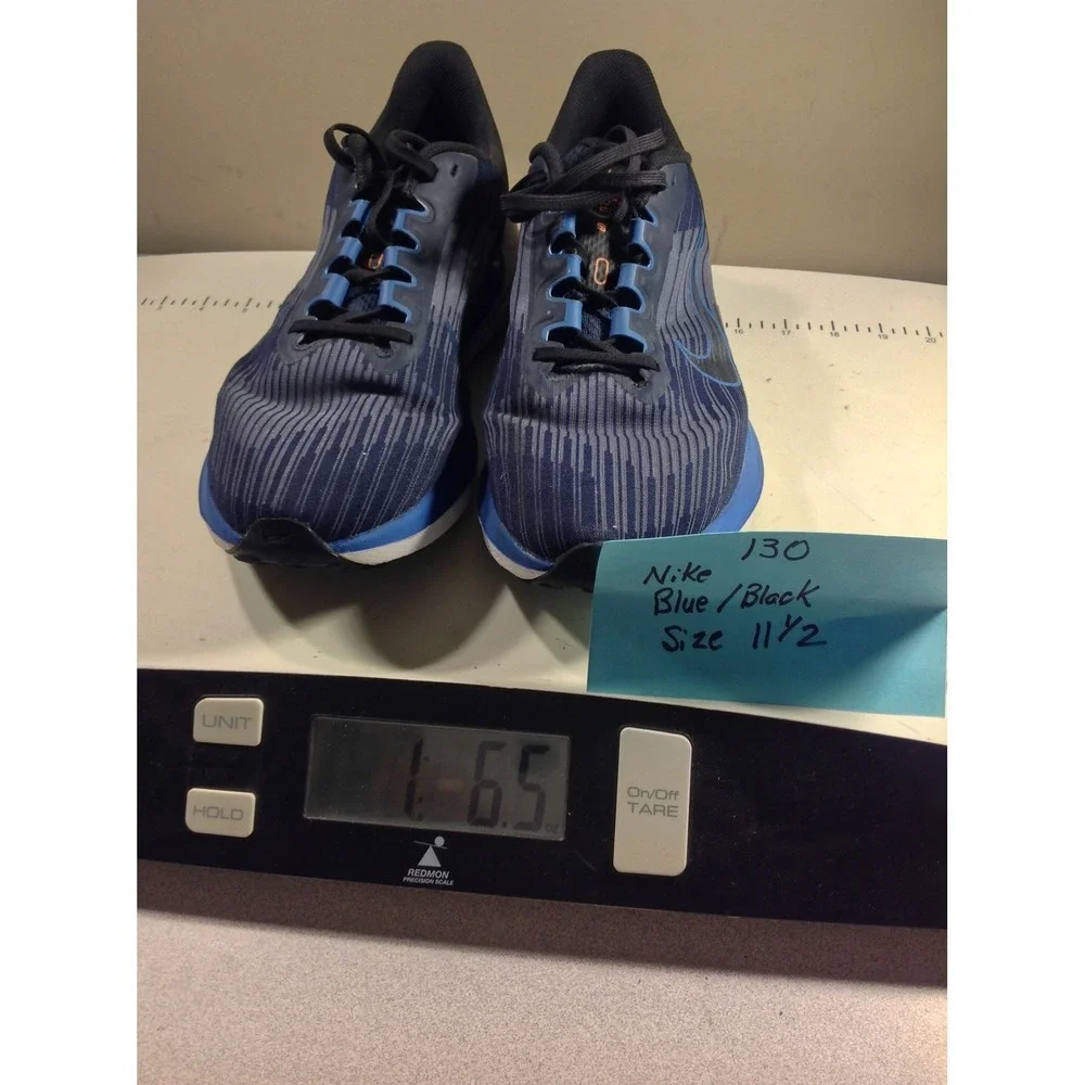 Nike Winflo 8 Men's Size‎ 11.5 Blue Black Low Top Running Shoes